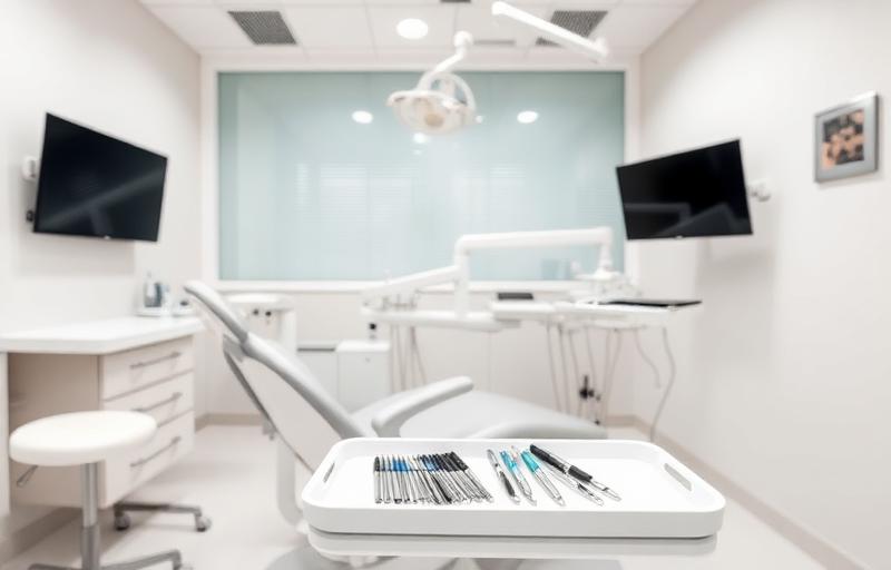 Modern dental office equipment