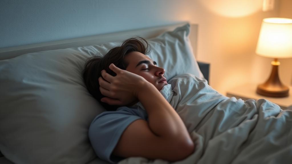 partner disturbed by loud snoring in bed